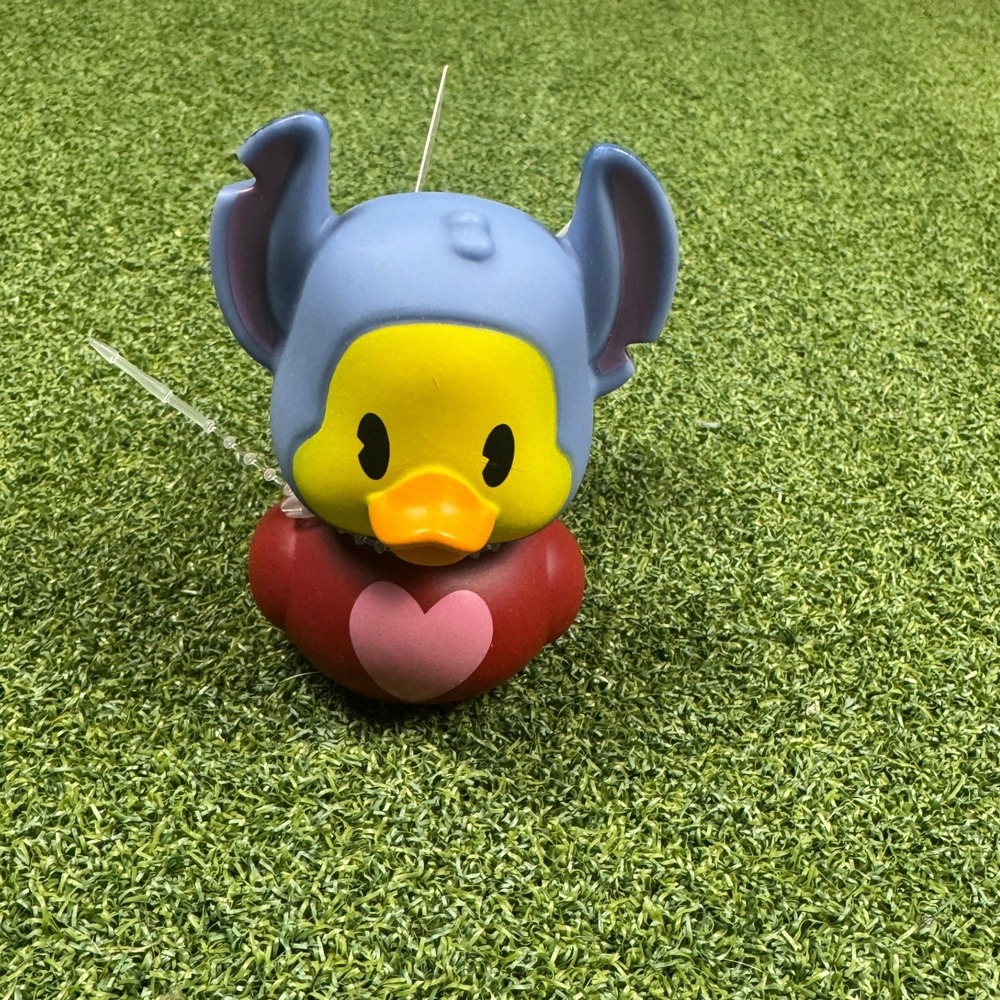 Disney Stitch Rubber Duck Bath Toy Lilo‎ Stitch Just Play Collectible Figure